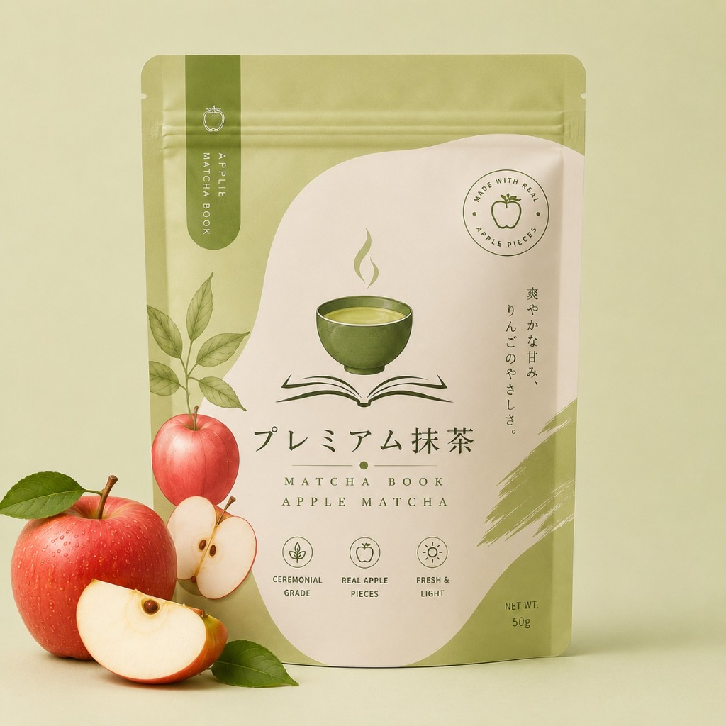 Apple Matcha Packaging