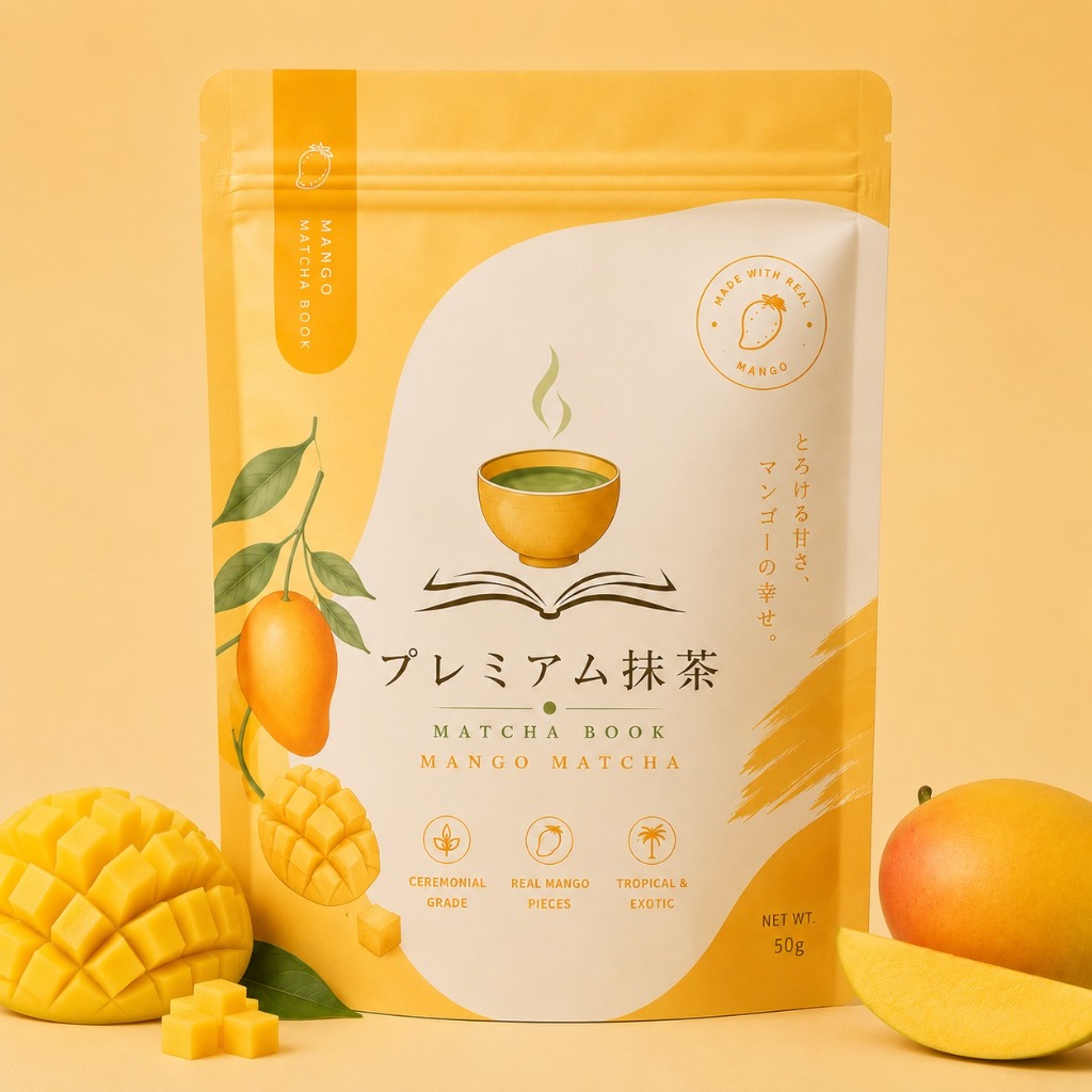 Mango Matcha Packaging
